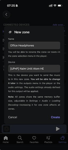 iOS Audirvana 3