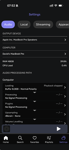 iOS Audirvana 1