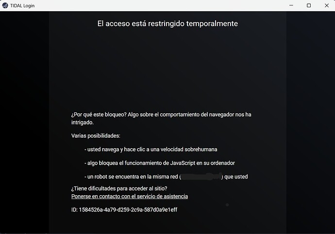 Error Audirvana Tiidal 2026-09-30 015615